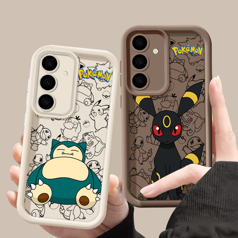 Samsung Galaxy S25 - Etui Snorlaxs Umbreons P-Pokemons Anime S26